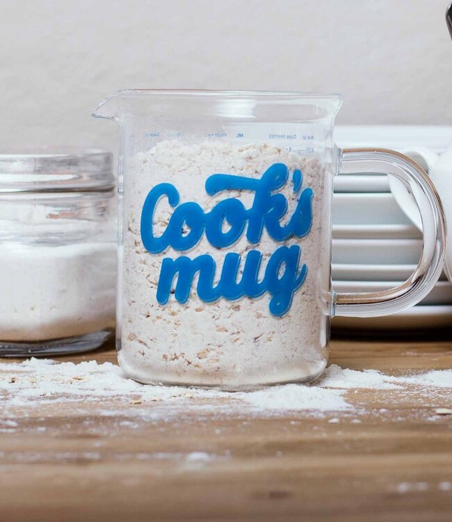 Beker "Cooks Mug" - maatbeker 500ml met schaalverdeling