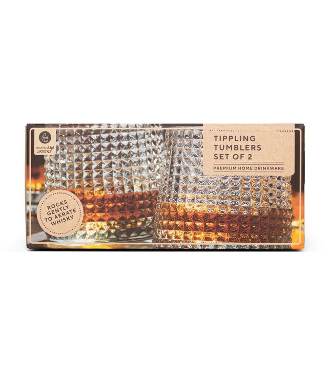 Whiskyglazen - Tippling Tumblers (set van 2)