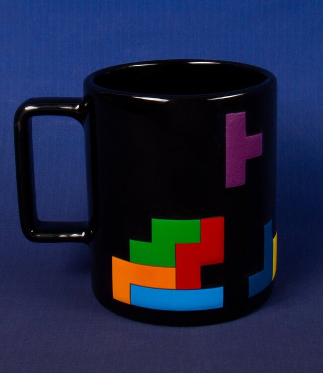 Tetris - beker en puzzel