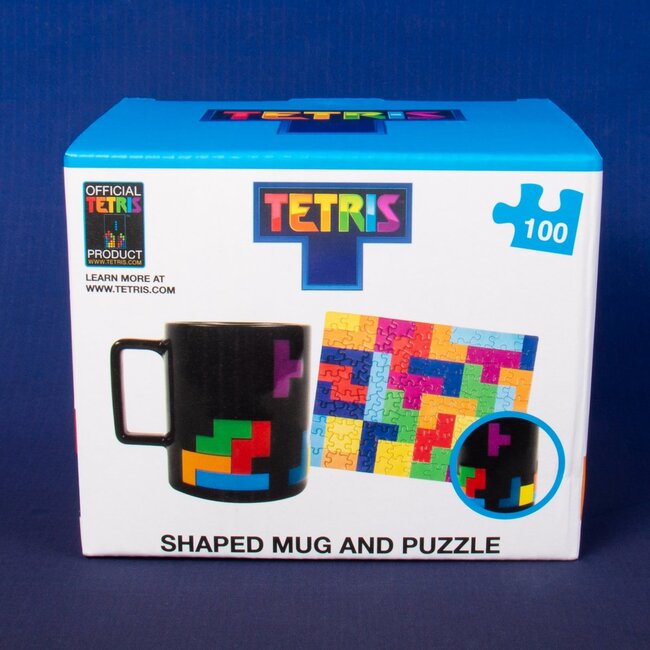 Tetris - beker en puzzel