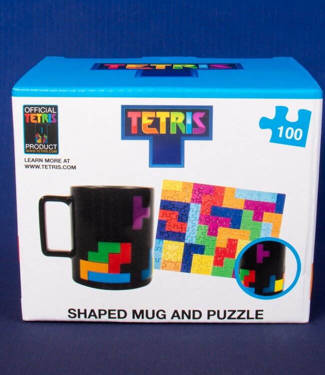 Tetris - beker en puzzel