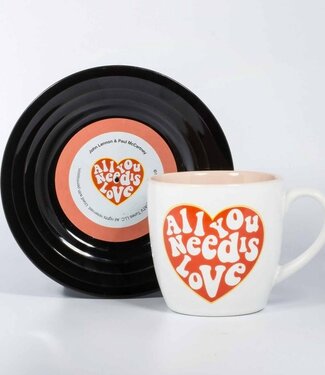 Mokkenset "Lyrical Mug" Love - Lennon & McCartney