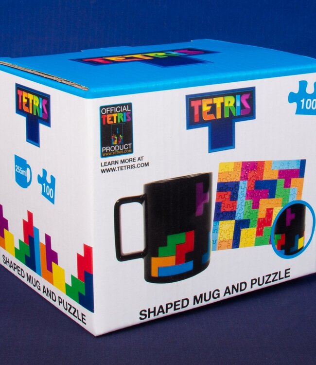 Tetris - beker en puzzel