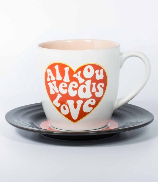 Mokkenset "Lyrical Mug" Love - Lennon & McCartney