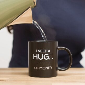 Mad Monkey Beker "I need a Hug Mug" - met kleurverandering