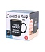 Beker "I need a Hug Mug" - met kleurverandering