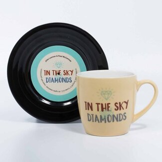 Mad Monkey Mokkenset "Lyrical Mug" Diamonds - Lennon & McCartney
