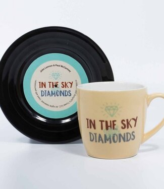 Mad Monkey Mokkenset "Lyrical Mug" Diamonds - Lennon & McCartney