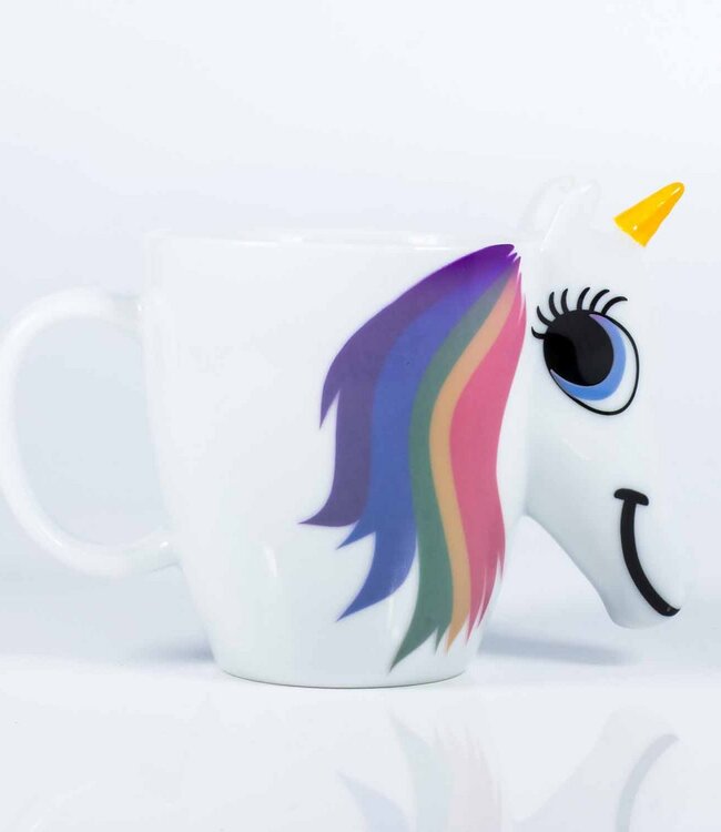 Beker "Unicorn Mug" - eenhoornbeker met kleurverandering