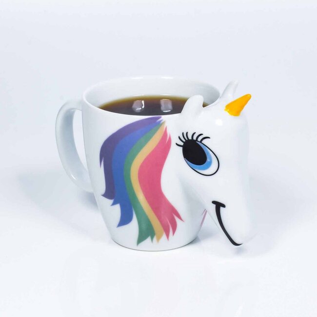 Beker "Unicorn Mug" - eenhoornbeker met kleurverandering