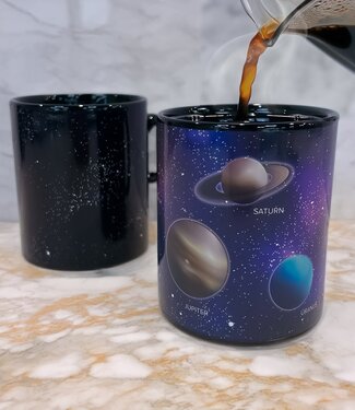 Mad Monkey Mad Monkey - Beker "Planets" met kleurverandering