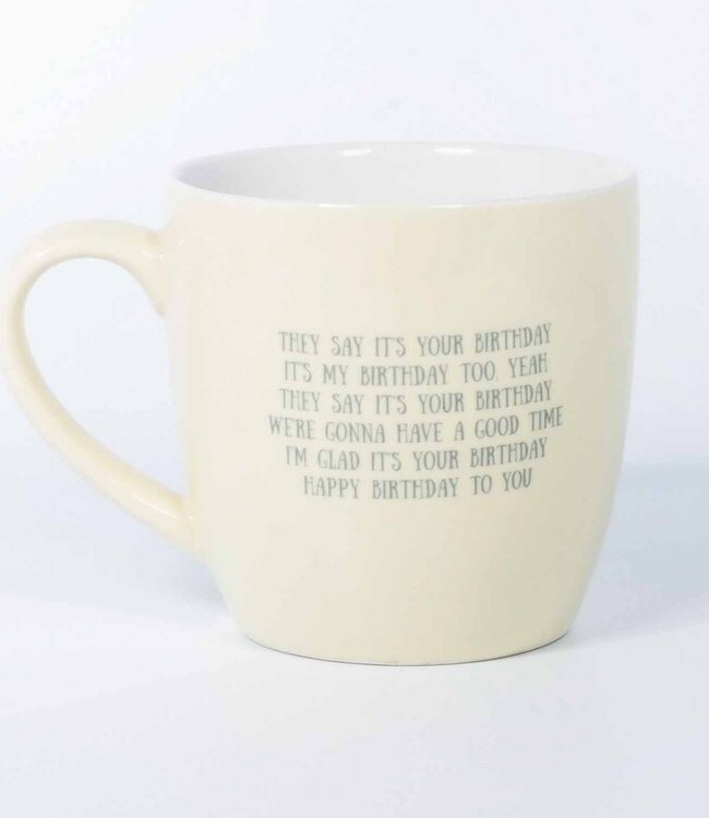 Mokkenset "Lyrical Mug" Verjaardag - Lennon & McCartney