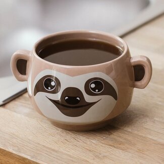 Mad Monkey Beker "Sloth Mug" - luiaardbeker