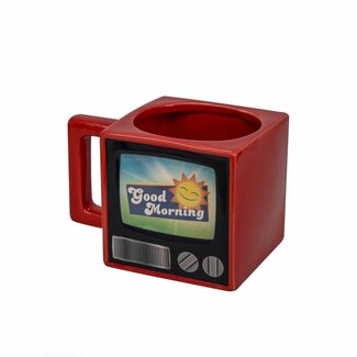 Mad Monkey Beker "Retro TV Mug" - met kleurverandering