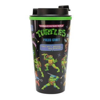 Mad Monkey Ninja Turtles TMNT koffiemok, geïsoleerd koffiemokontwerp, 450 ml, officiële merchandise