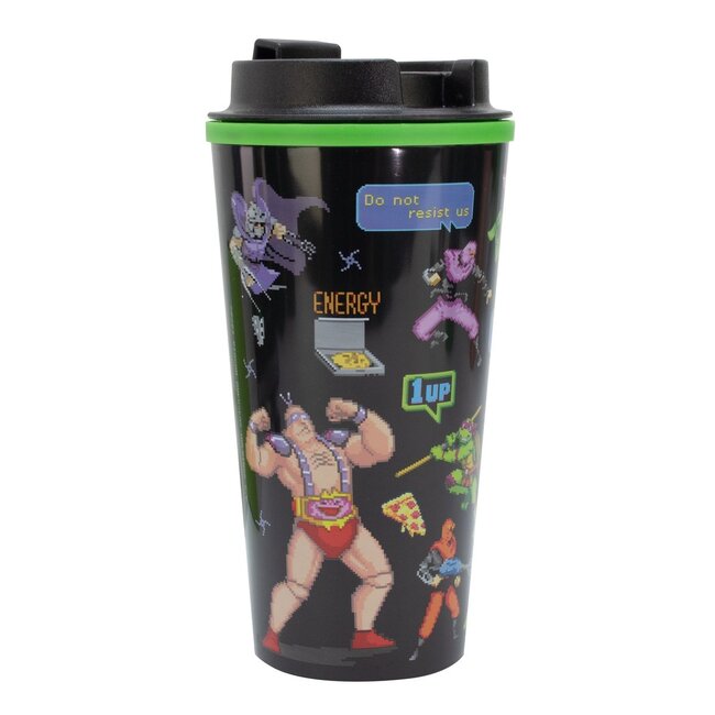 Ninja Turtles TMNT koffiemok, geïsoleerd koffiemokontwerp, 450 ml, officiële merchandise