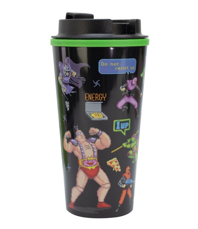 Ninja Turtles TMNT koffiemok, geïsoleerd koffiemokontwerp, 450 ml, officiële merchandise