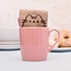 Pusheen Home - Mok met Sok - Roze Cupcake