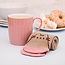 Pusheen Home - Mok met Sok - Roze Cupcake