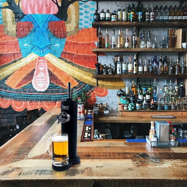 Bierdispenser voor blikjes met twee modi