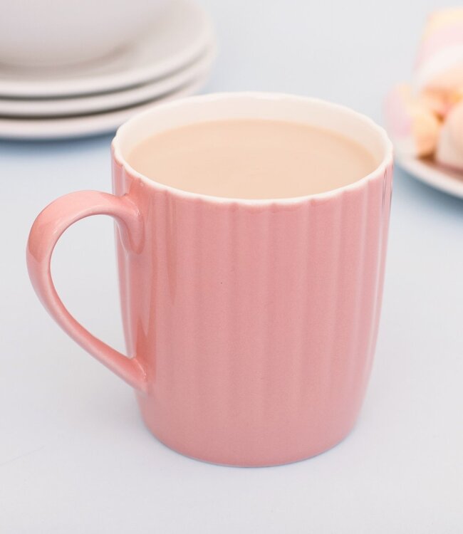 Pusheen Home - Mok met Sok - Roze Cupcake