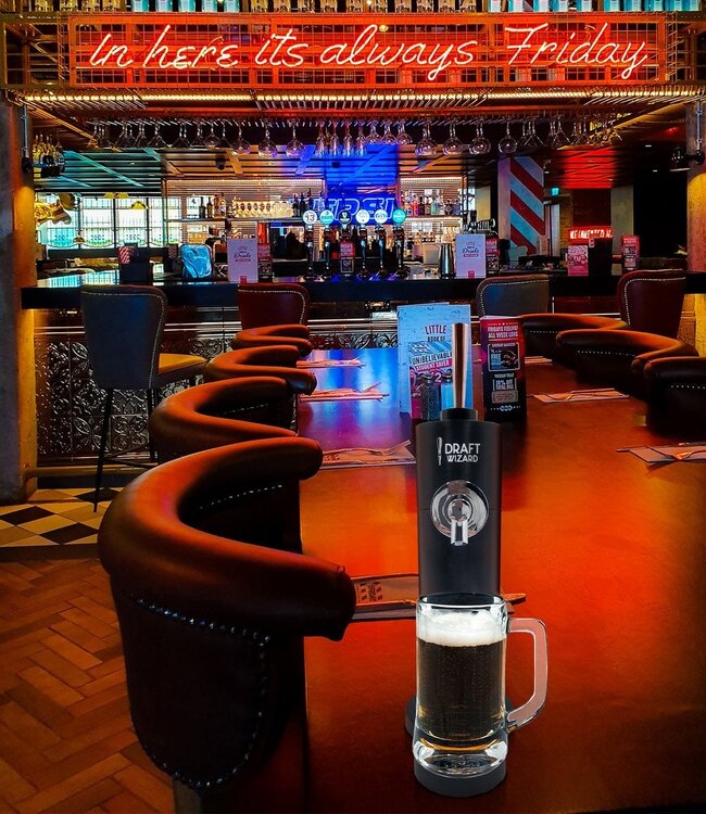 Bierdispenser voor blikjes met twee modi