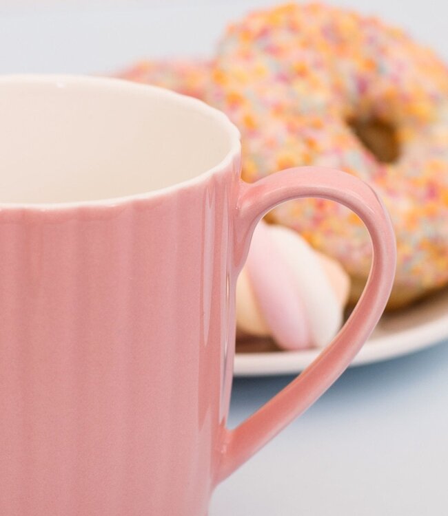 Pusheen Home - Mok met Sok - Roze Cupcake