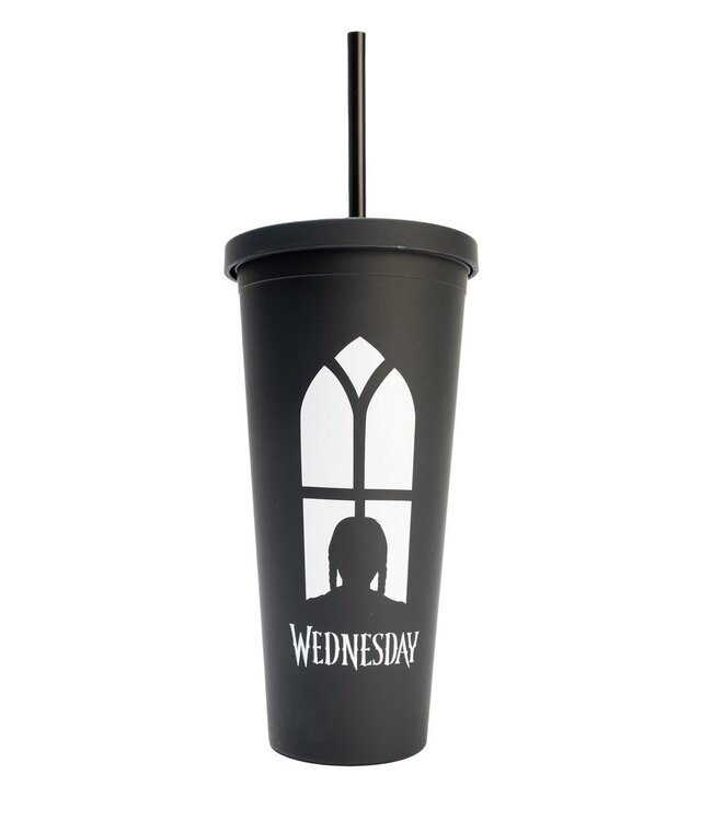 Woensdag - beker met rietje