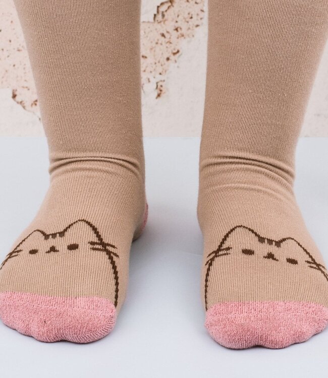Pusheen Home - Mok met Sok - Roze Cupcake