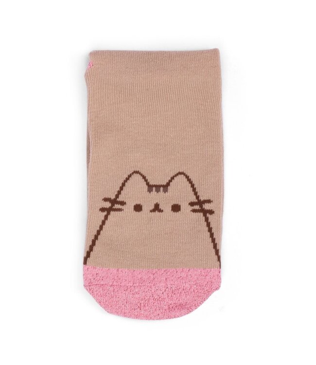 Pusheen Home - Mok met Sok - Roze Cupcake