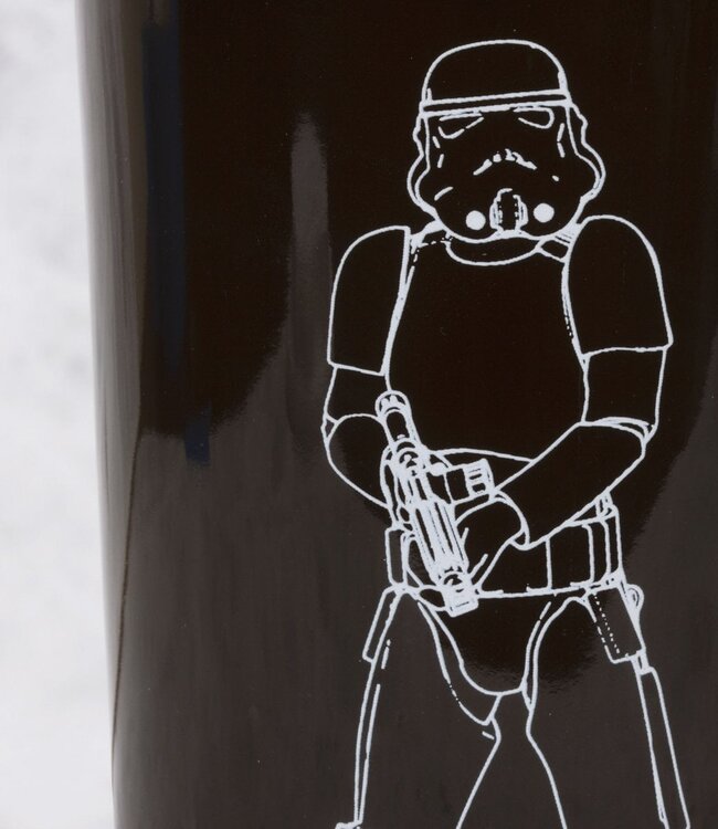 Original Stormtrooper - keramische mok met siliconen deksel (zwart)