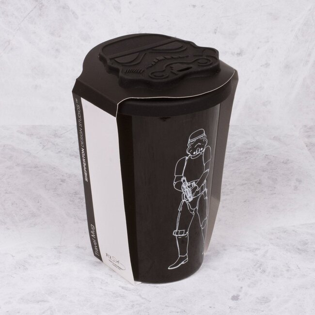 Original Stormtrooper - keramische mok met siliconen deksel (zwart)