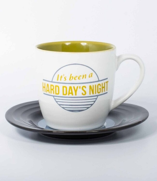 Mokkenset "Lyrical Mug" Hard Day's Night - Lennon & McCartney