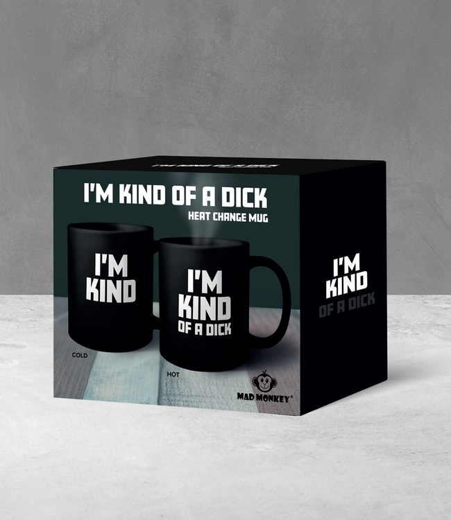 Mad Monkey - Mok "Kind of a Dick" - met kleurverandering