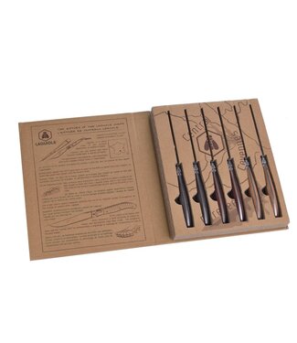 Laguiole - Doos van 6 steakmessen