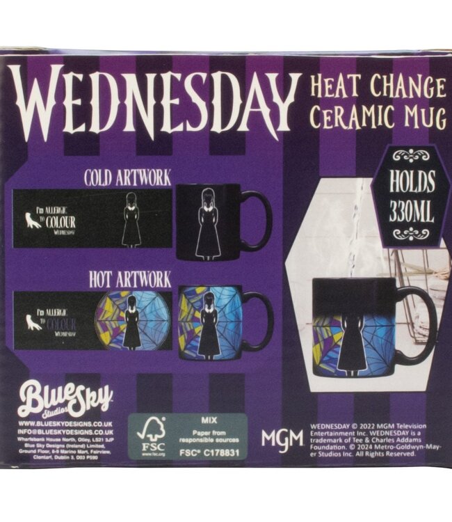 Woensdag - Zaubertasse Ophelia-raam