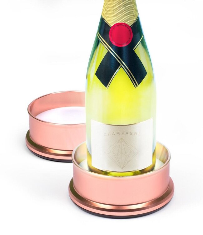 Design flessenonderzetter (met verlichting)