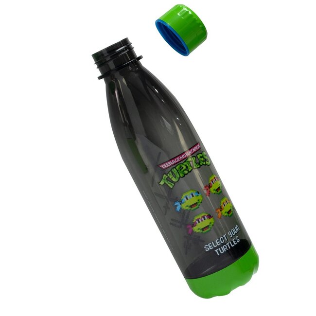 TMNT 650 ml Ninja Turtles waterfles met twist-top officieel artikel