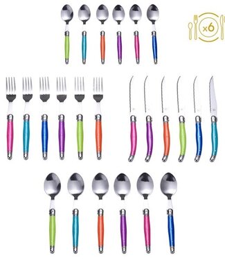 Mad Monkey Laguiole - Bestekset 24 delig