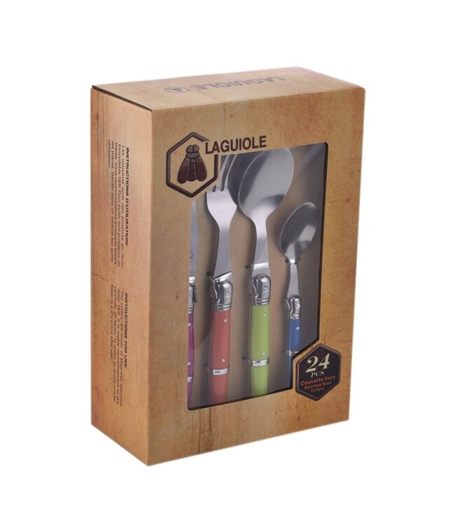 Laguiole - Bestekset 24 delig