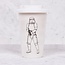 Original Stormtrooper - keramische mok met siliconen deksel (wit)