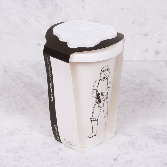 Original Stormtrooper - keramische mok met siliconen deksel (wit)