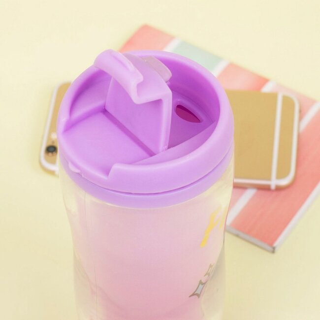 Pusheen Travel - Drinkbeker "FIERCE" met drinkdop