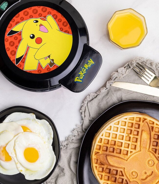Pokémon - Waffle Iron Pikachu Round