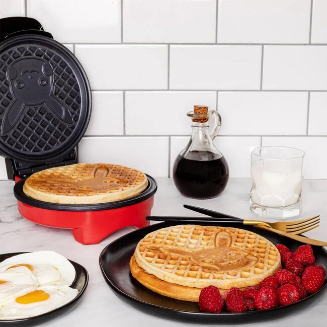 Pokémon - Waffle Iron Pikachu Round