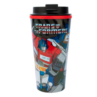 Mad Monkey Transformers koffiemok, geïsoleerd koffiemokontwerp, 450 ml, officiële merchandise
