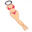 Flessenopener "Bikini"
