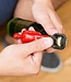 Flessenopener "Foosball karakter" (rood)