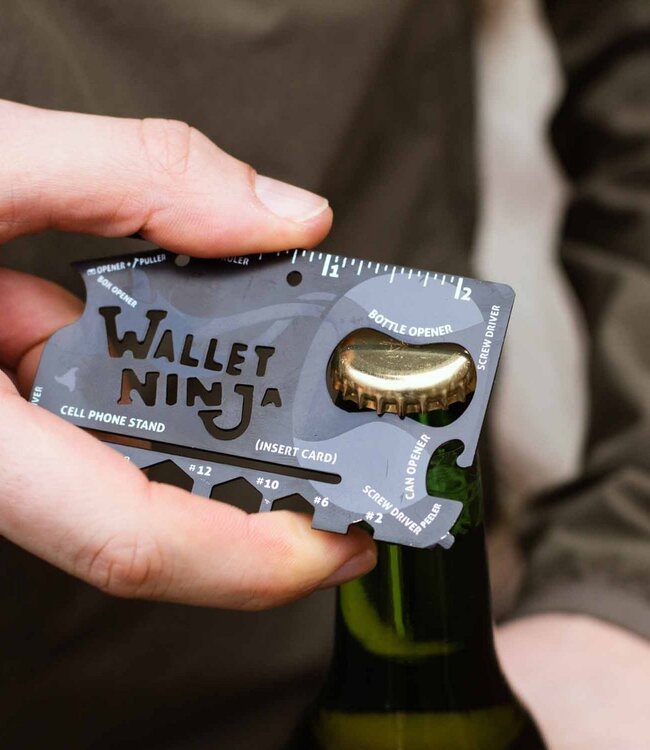 Portemonnee Ninja - 18in1 multitool