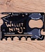 Portemonnee Ninja - 18in1 multitool